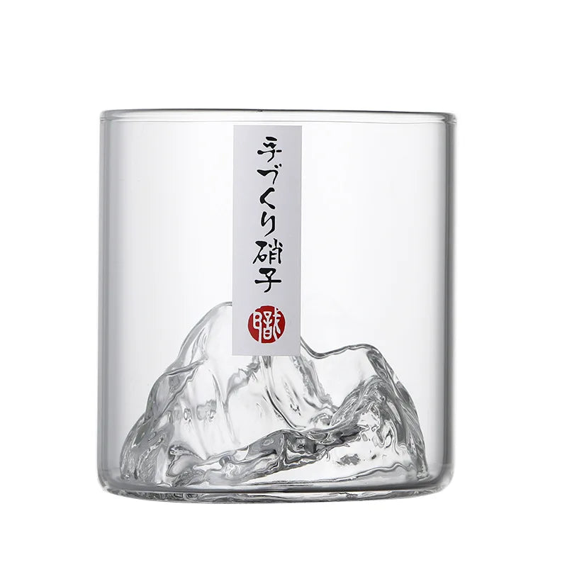 Fuji Mountain Glass Cup